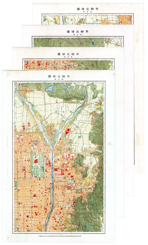 大正の御即位記念地図の画像
