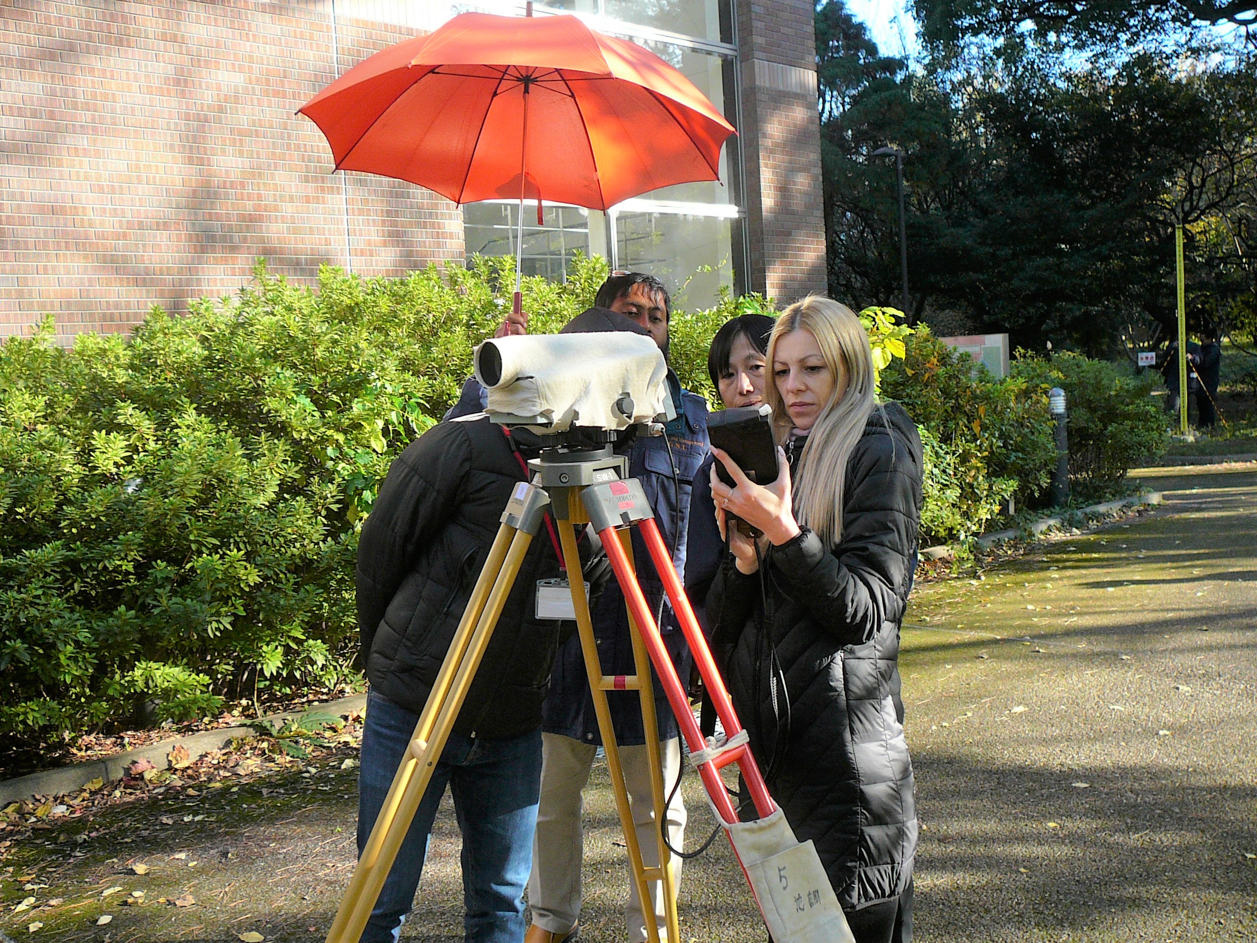 photo of  leveling training