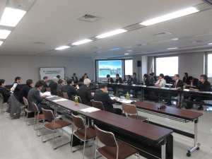 写真：産学官懇談会の会場の様子