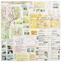 作品：おじいちゃんの家からどこに逃げればいいの？～くらべてみよう可児市と京都市～