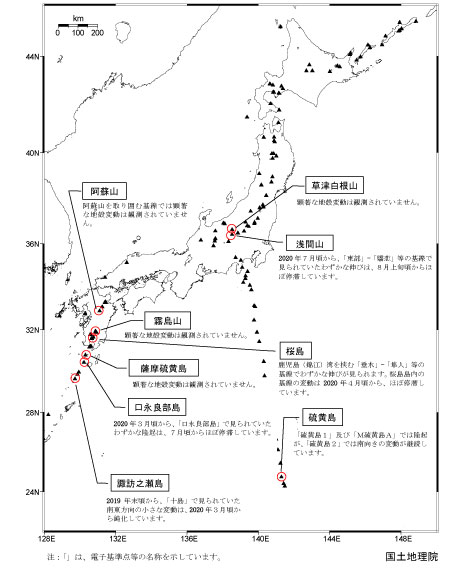 2020年8月全国概況