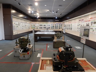 写真:会場奥の風景