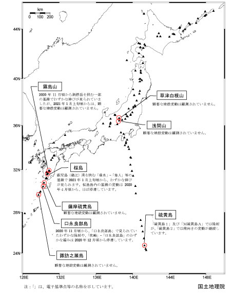 2021年1月全国概況