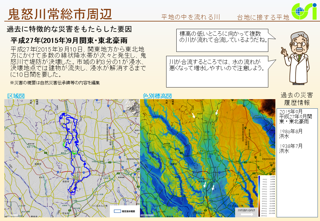 鬼怒川常総市周辺特性図1