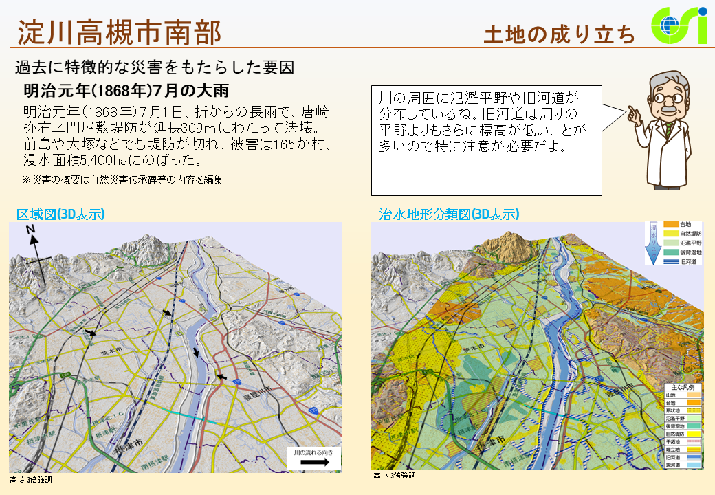 淀川高槻市南部特性図2