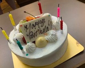 誕生日ケーキ