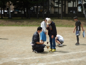 観測目標の様子