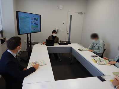 地理空間情報の利活用に関する普及啓発活動の様子