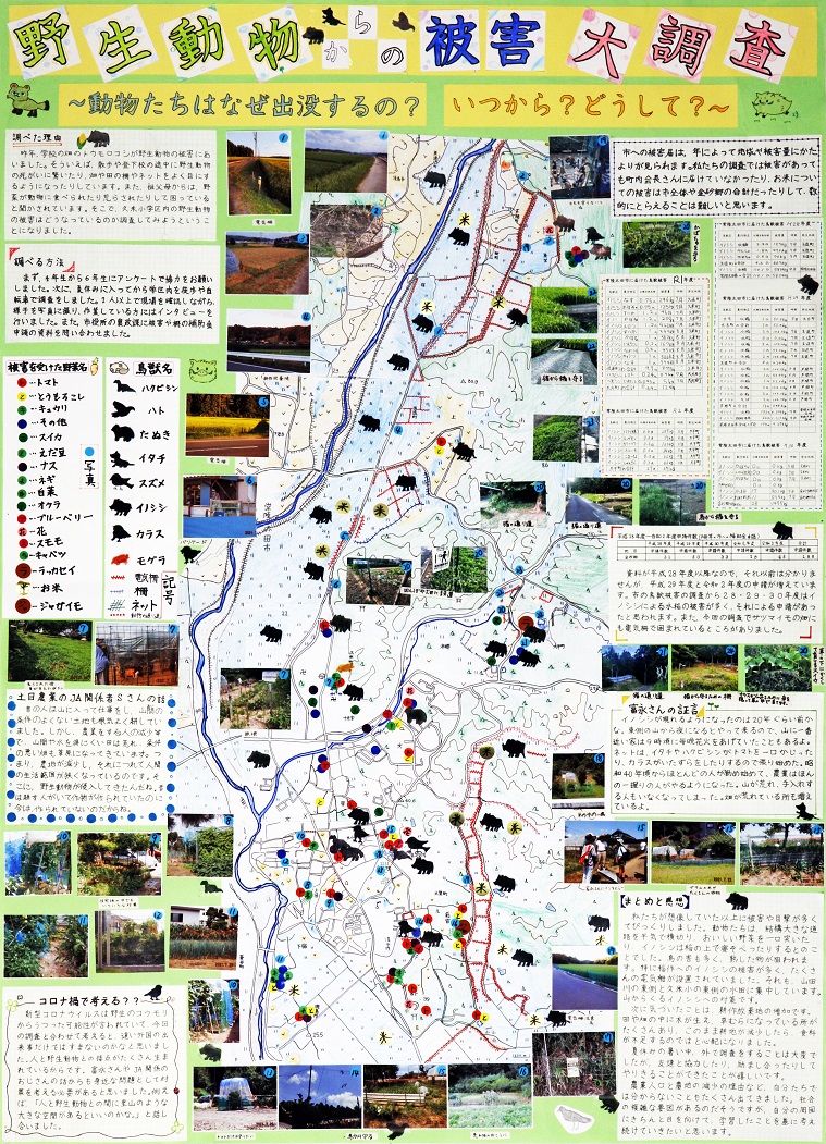 第25回 審査員特別賞 「野生動物からの被害大調査」