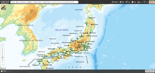 GSI　Maps　image