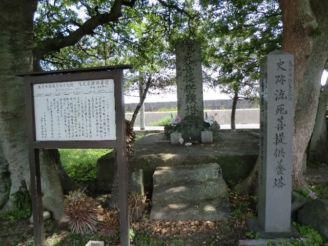 流死菩提供養塔の写真