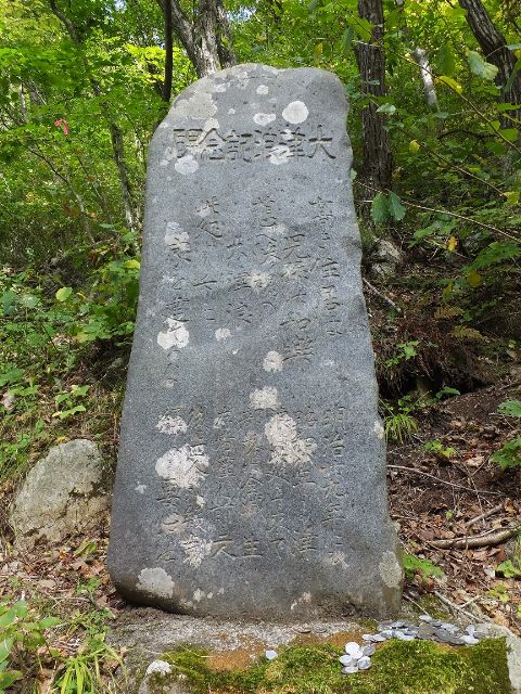 大津浪記念碑（津波石碑）の写真