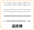 地図記号：道路橋