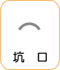 地図記号：坑口