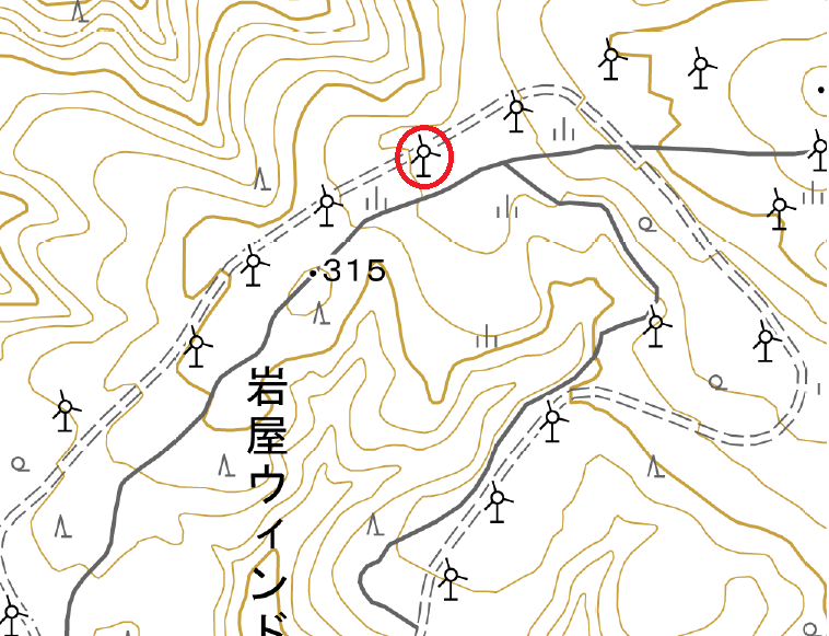 茨城県つくば市付近の地理院地図