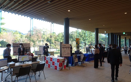 関西G空間フォーラムin奈良_展示会の様子