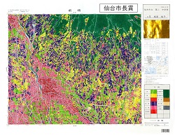 作品：土地利用図「前橋」