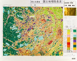 作品：土地利用図「川越」