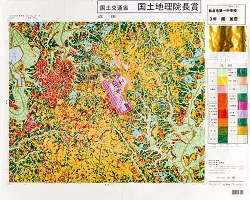 作品：土地利用図「成田」
