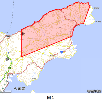 能登半島３D作成範囲
