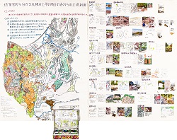 作品名：地質図から分かる札幌市とその周辺の古くからの土地利用