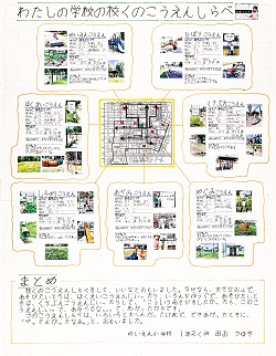 作品名：わたしの学校の校くのこうえんしらべ