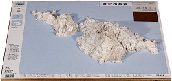 作品名：地図模型｢口永良部島｣
