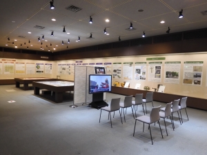 入口から会場奥の風景