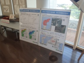 災害対策パネルの展示イメージ