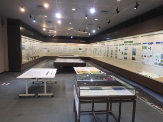 入口から会場奥の風景
